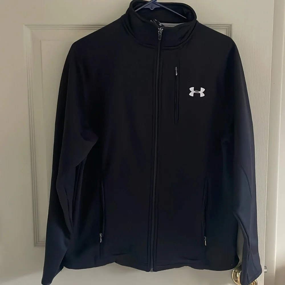 Men’s Black Under Armour Zip Up